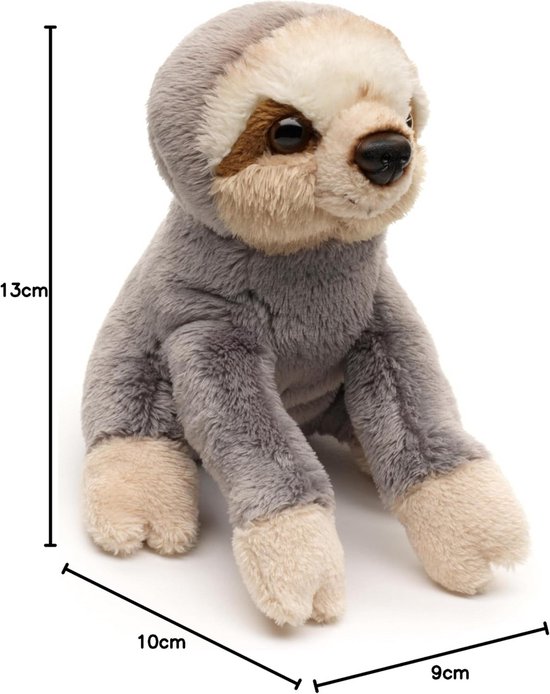 Luiaard Pluche 13 cm - Knuffeldier voor Kinderen van Merkloos — afbeelding 4