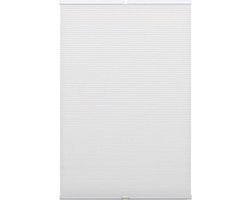 Plissé Gordijn - Gordijn Raambekleding - Privacy en Zonwering - Honingraat Structuur - 90 x 130 cm - Wit