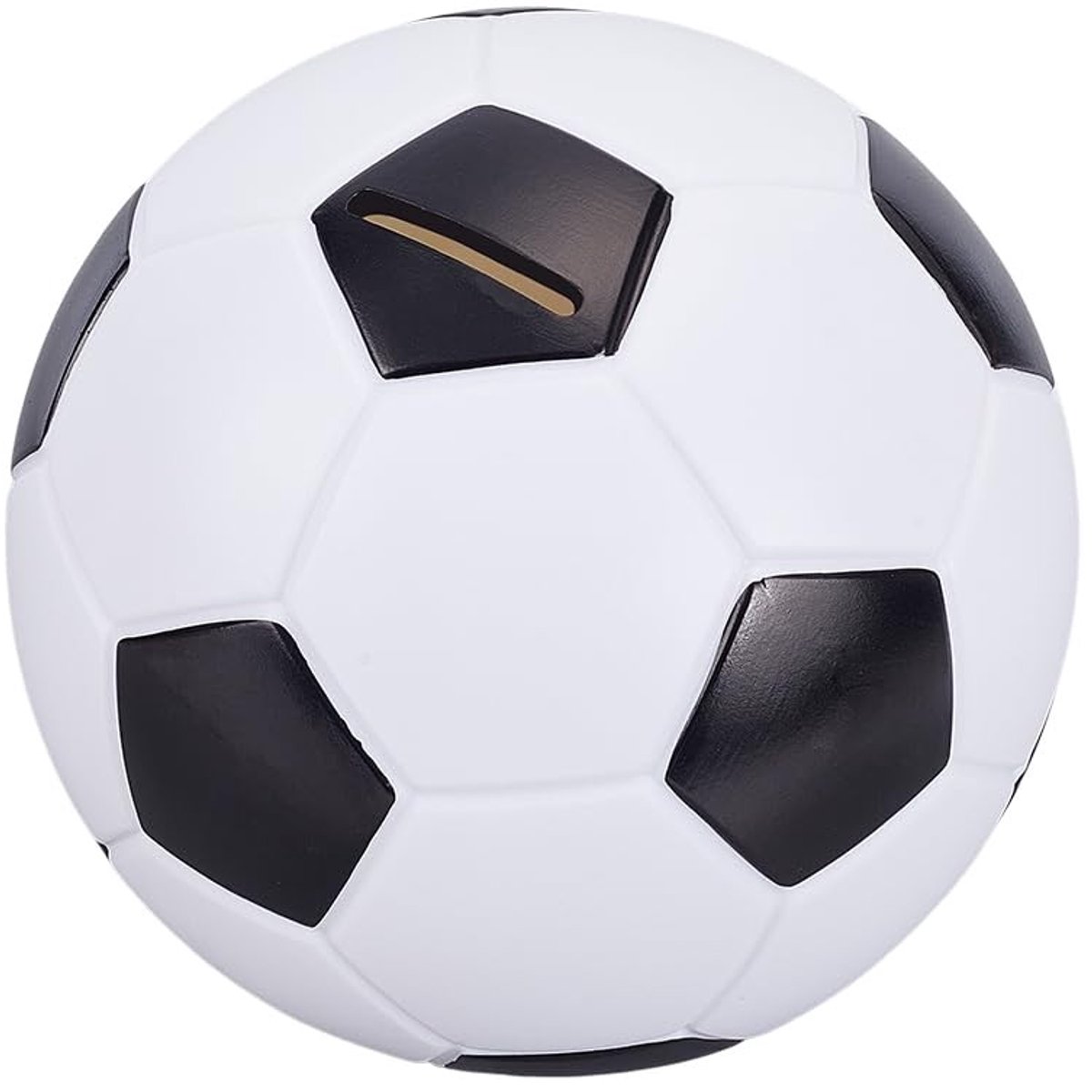 Dailygoods - Voetbal Spaarvarken - Decoratieve PVC Munt Bank voor Sportliefhebbers