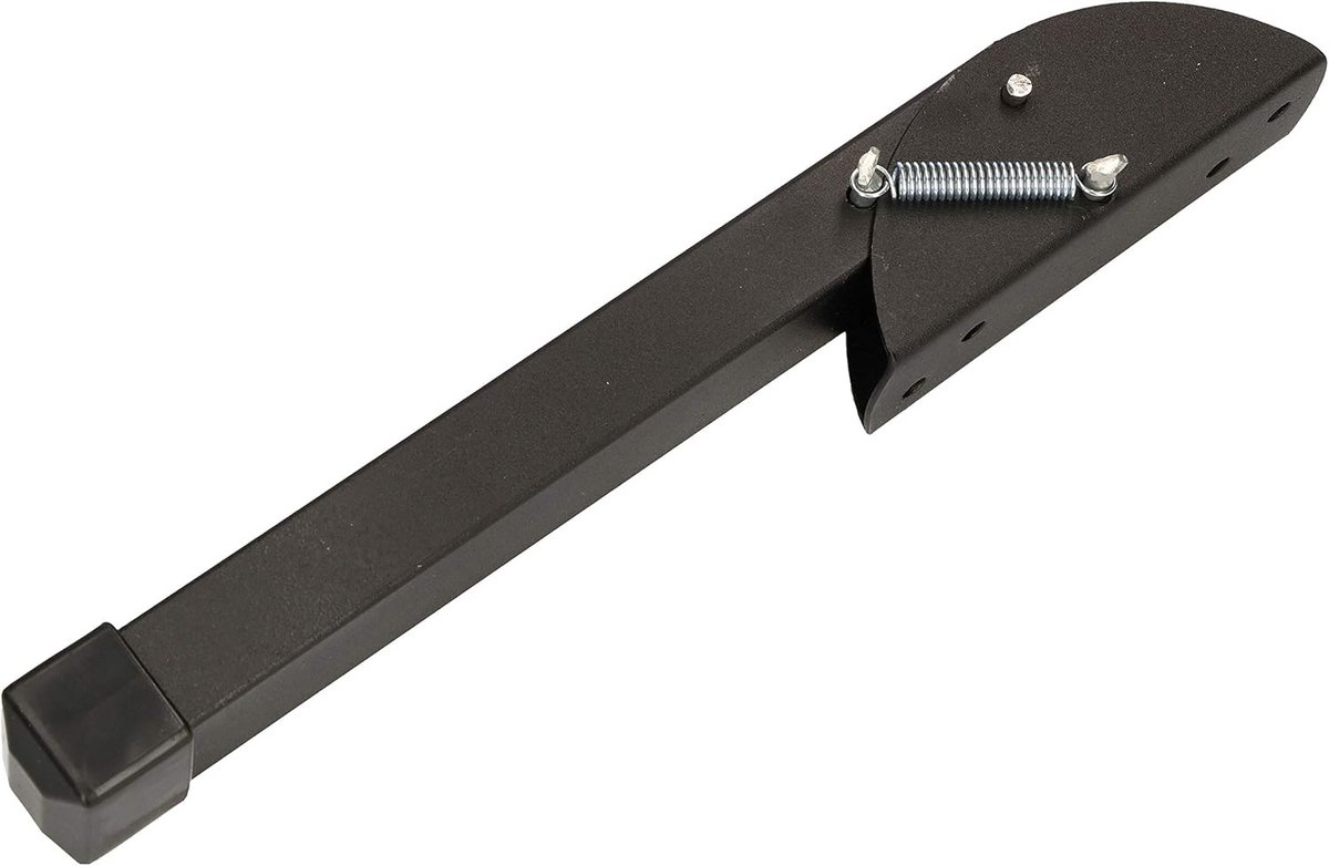 Deurstopper - Deurhouder - Deuren Open Houden - Stevig Stalen Frame - 20 cm - Zwart