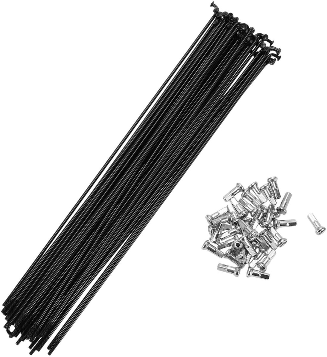 Dailygoods- Spaken 14G 210MM - Stalen Spaken - 36 Stuks - Upgrade voor Race Duurzaamheid - Schokbestendig - Antimpact Weerstand - Fietsvelg