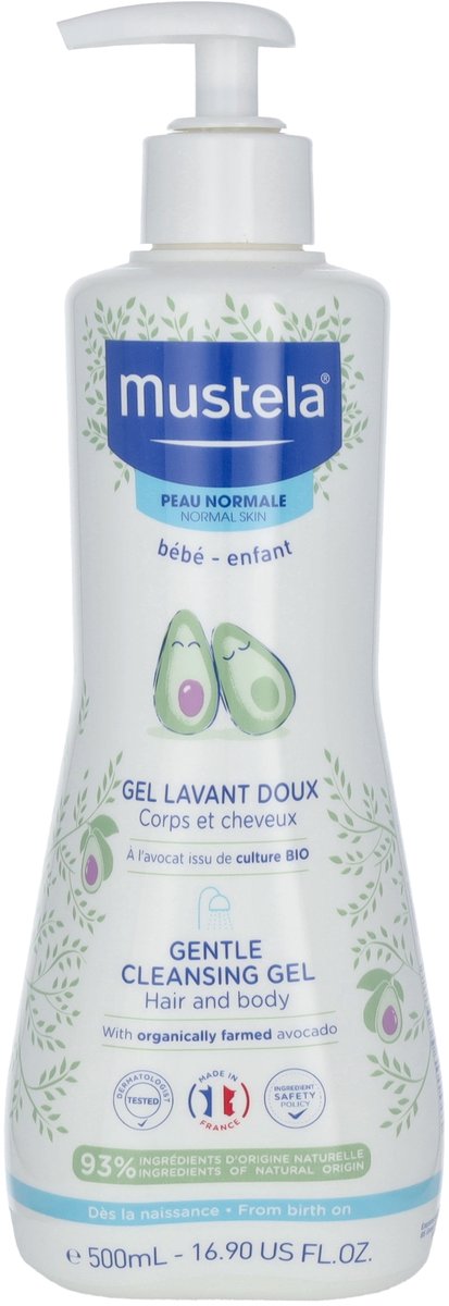 Mustela Gentle Cleansing Gel 500 Ml van Mustela — afbeelding 2