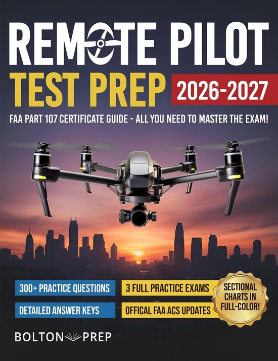 Remote Pilot FAA Part 107 Study Guide in Full-Color: The Com ... - cover
