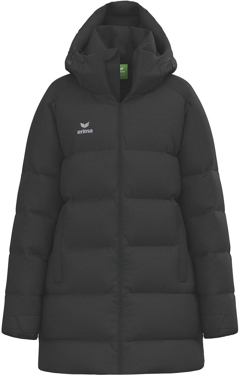 768x1200.jpg Erima Premia Winterparka Dames - Zwart | Maat: 36 - Afbeelding 1