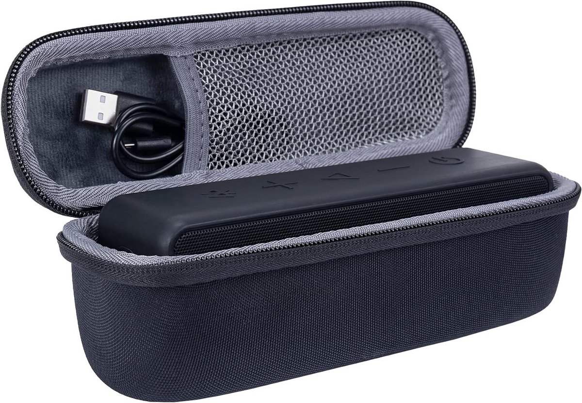 Draagbare Bescherming voor Anker SoundCore/SoundCore 2 Bluetooth Speaker - Schokbestendige Tas en Opbergtas