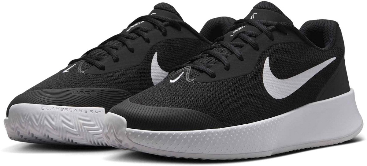 Nike Vapor Lite 3 Clay Tennisschoenen Heren Zwart