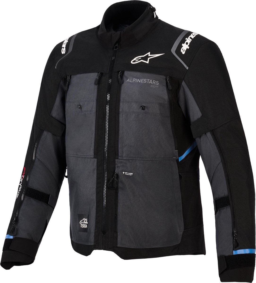 Alpinestars Cusco Drystar waterdichte motorfiets textieljas - Maat L -