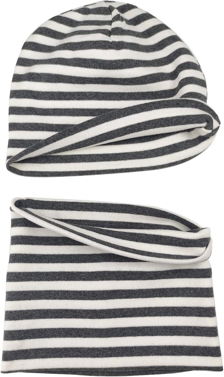 Baby wintermuts en sjaal set voor kinderen van 0 tot 6 jaar, warm en comfortabel voor de winter