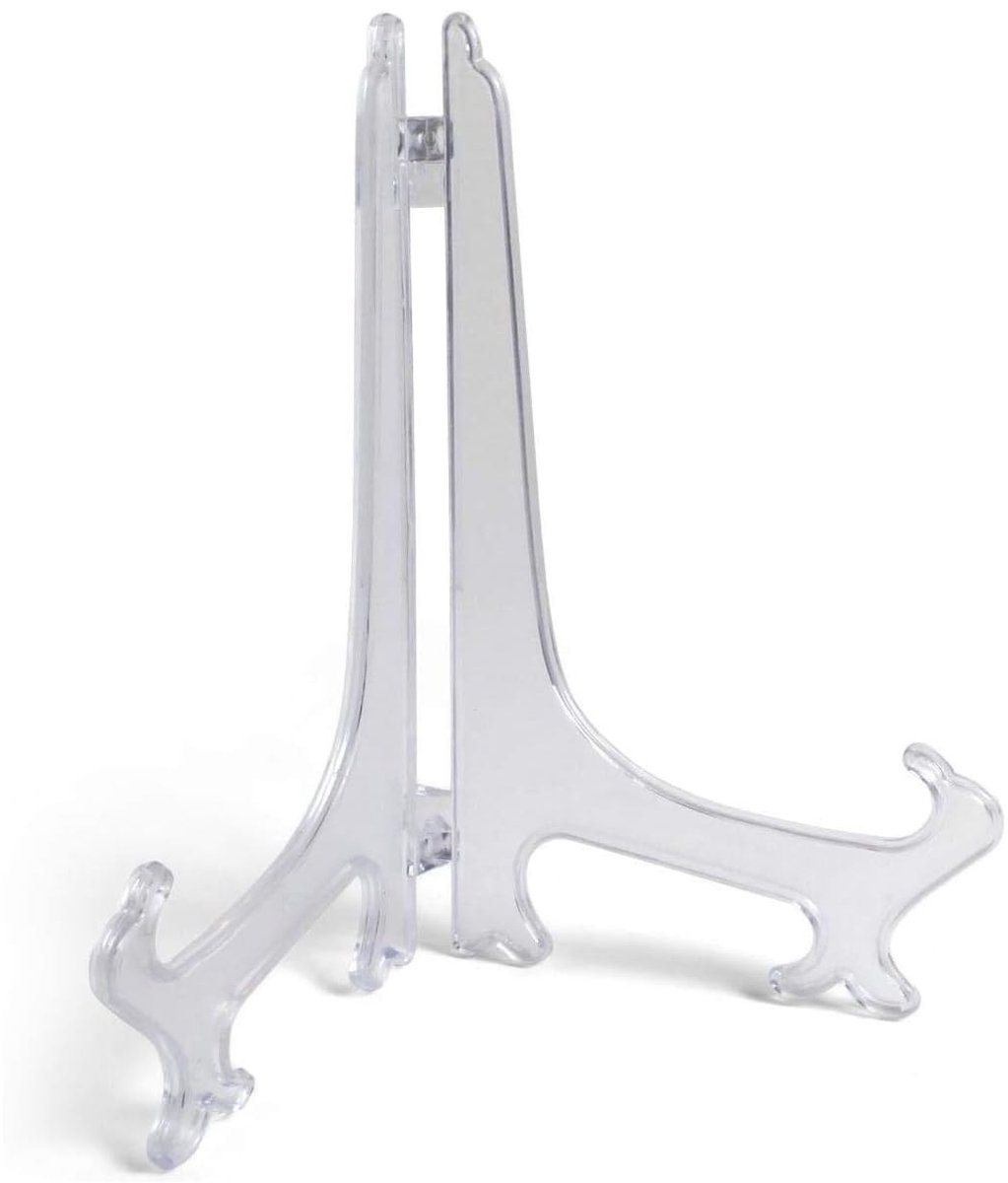 Allecto - Vouwbare Fotolijst Clips - 10 Stuks 15cm en 10 Stuks 7.5cm - Acryl fotolijsten - Perfect voor foto's - Handig voor presentatie - Geschikt...
