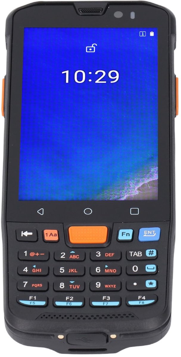 Allecto - Barcodescanner - Handheld 1D 2D Scanner - 4G WiFi - 4,0 Inch Touchscreen - Magazijninventaris - Voor professioneel gebruik - Stijlvol en ...