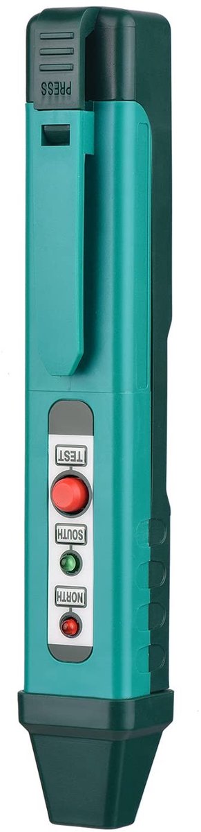 Allecto - Magnetische Polarity Detector - Handheld Magnetisch Veld Tester - Voor Precisie Metingen - Compact en Draagbaar - Geschikt voor Technisch...