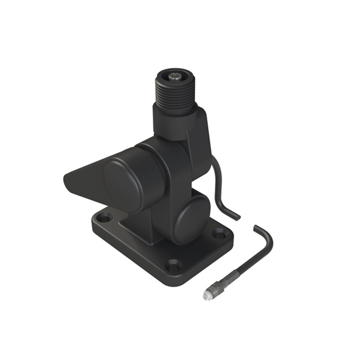 Pacific Aerials SeaMaster P6711 AIS + VHF marifoon kantelvoet Zwart incl 5m kabel