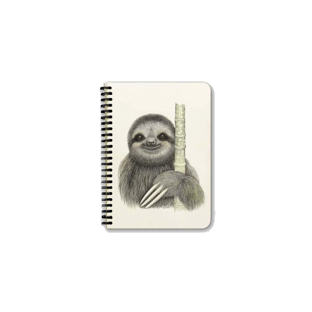 Charlotte Nicolin notitieblok A5 Shugi, hardcover spiraalschrift, 50 gelinieerde pagina's, 100 g papier, SNPA59116