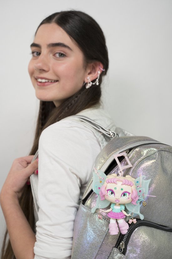 Goliath Fiercelings Dolly Whimsy Keychain - Modepop - Met accessoires — afbeelding 5