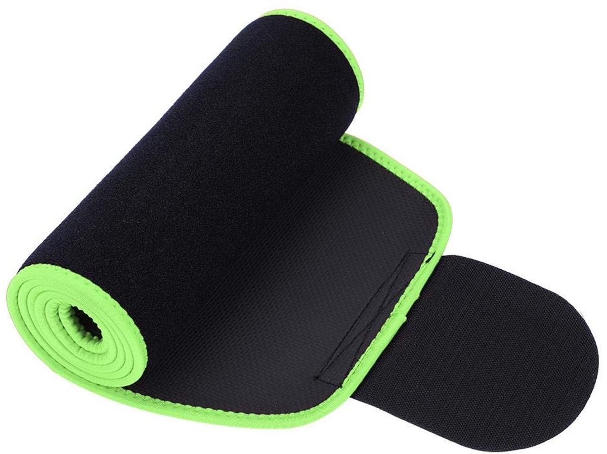 Allecto - Sweat Belt - Gewichtsverlies - Verstelbaar en Trimmer - Zwart - Versterker voor Workout - Ideaal voor Sporters - Geschikt voor Fitness