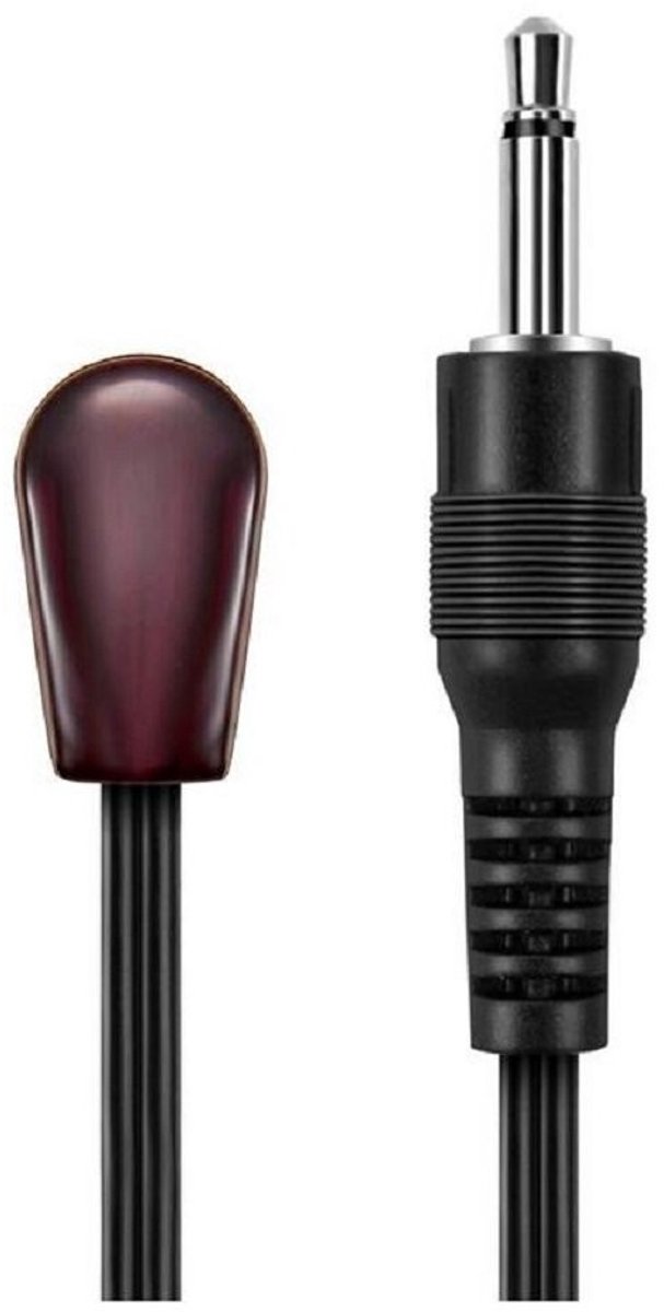 Allecto - IR Emitter Extender - IR Transmitter Kabel - 10 voet - Zwart - Ondersteunt Xbox en TV - Ideaal voor moeilijk bereikbare plekken