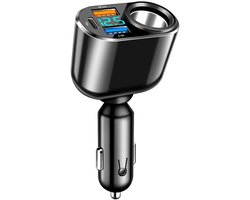 Allecto - Autolader - Sigarettenaansteker - QC3.0 & PD 30 W - Compact - USB-verdeler - Voor auto en vrachtwagen - 90 W