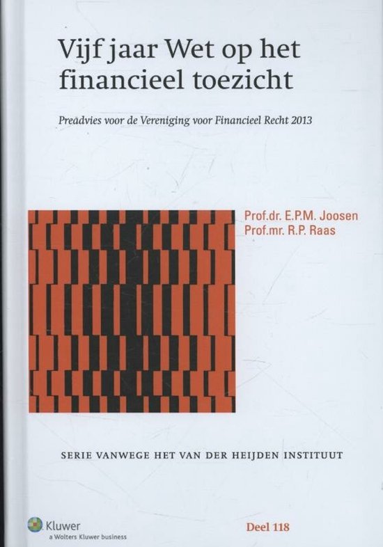 Vijf jaar Wet op het financieel toezicht - cover