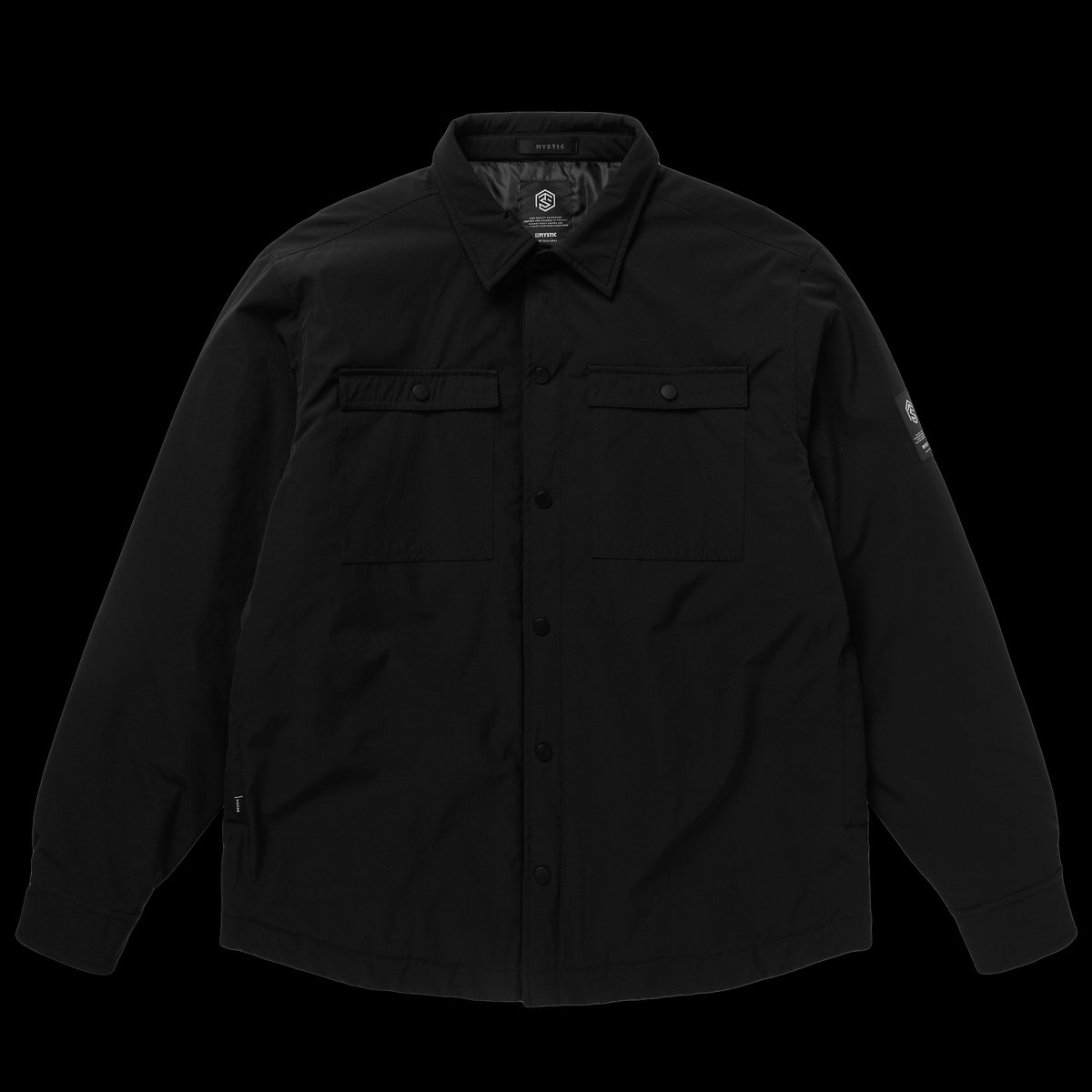 Mystic DTS Overshirt 260300 – M Women Zwart