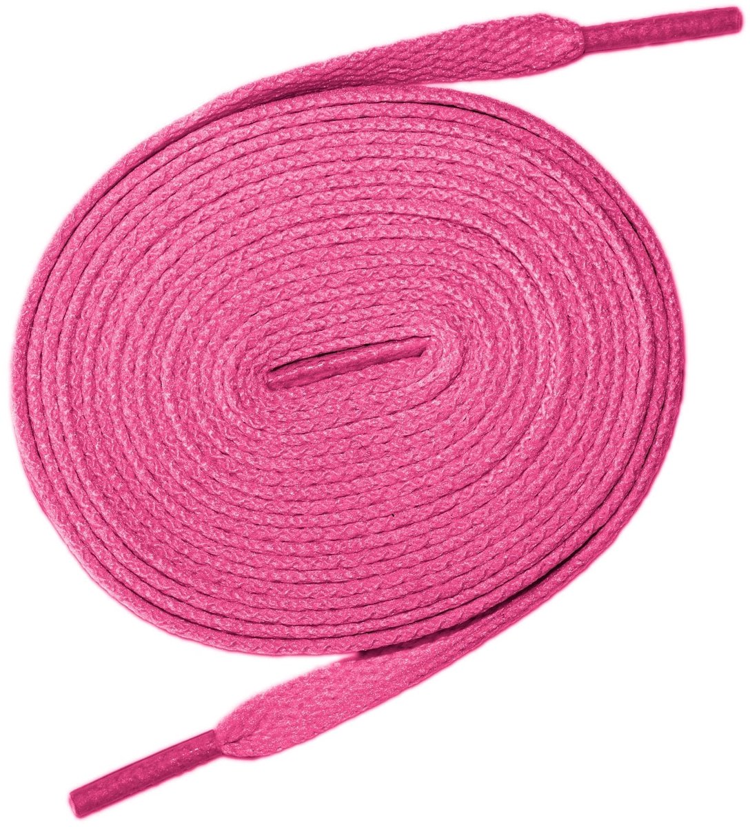 Veters - Schoenveters - 100 cm - Platte veters - Shoelaces - 1 paar - Mode accessoire - Sneakers veters - Vervangende veters - Roze / fuchsia - Jonyx