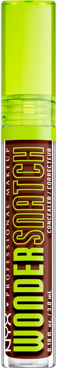 NYX Professional Make Up Wonder Snatch Concealer - Tot 24 uur hydratatie - Waterproof en veegvast - Deep Walnut