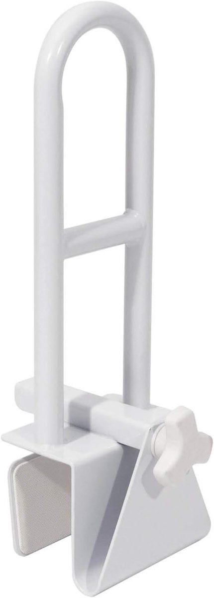 Badkamer Handgreep - Douche Steun - Veilig In Bad - Gereedschapsloos Installeren - 14 x 155 x 495 cm - Wit