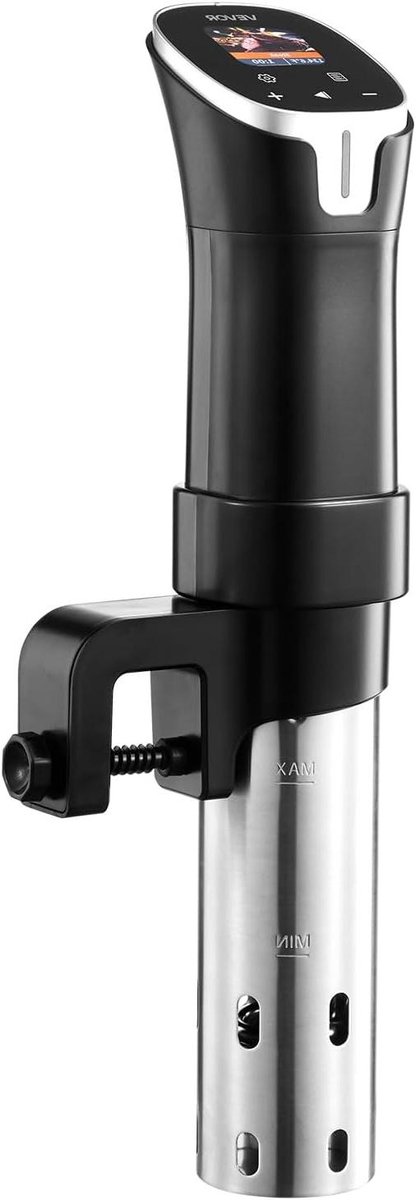 Sous-vide Kooktoestel Dompel Circulator Precisie Koken Wifi App Bediening 1100 Watt Zwart