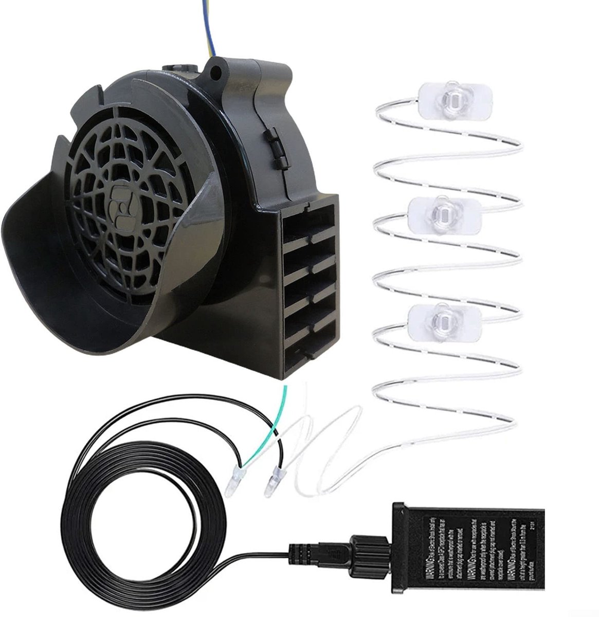 ONF3 - Luchtblazer - Opblaasbare boten - 12 V - LED-verlichting - Decoratie - Geschikt voor Halloween - Kerstmis