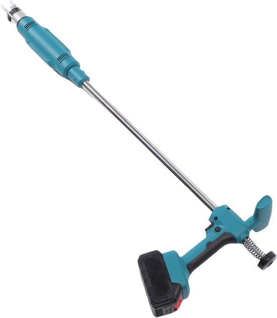 Elektrische onkruidtrekker - Draadloze trimmer - Gazon onderhoud - Diep wortel verwijderen - Tot 15 cm diep - Groen — afbeelding 3