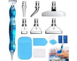 Complete Diamond Painting Accessoireset: Pennen, Gereedschap en Opzetstukken voor 5D Diamantschilderijen