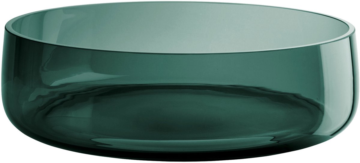 ASA Selection schaal Ajana, decoratieve schaal, schaal, glas, groen, 30 cm, 88242009