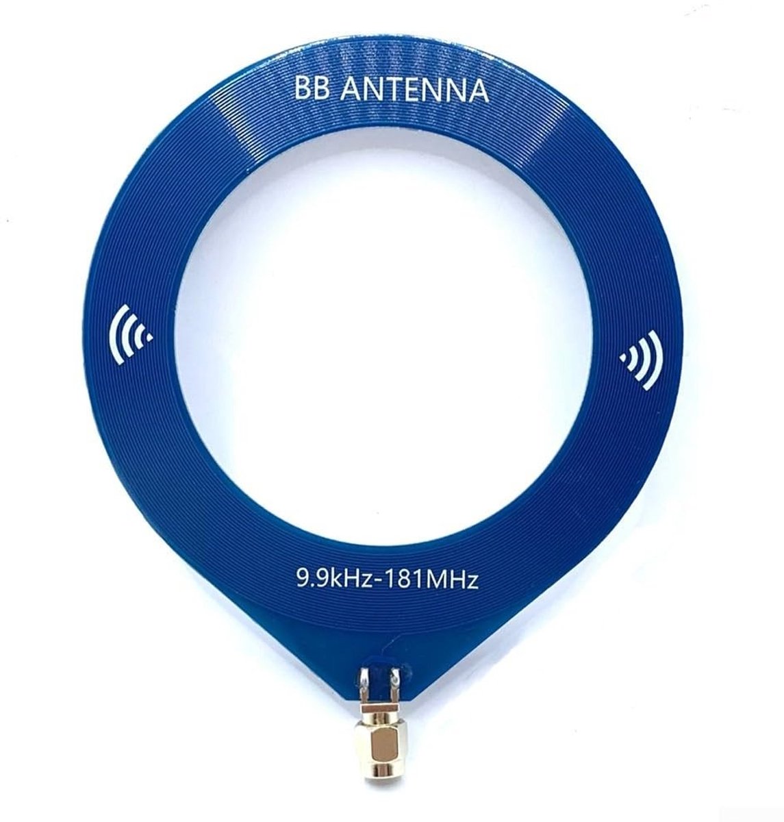 aladdien - Draagbare MW SW Antenne - Compacte Cirkelantenne - Eenvoudige Installatie - Breedband Frequentieontvangst - Geschikt voor Radio - 9.9kHz-..