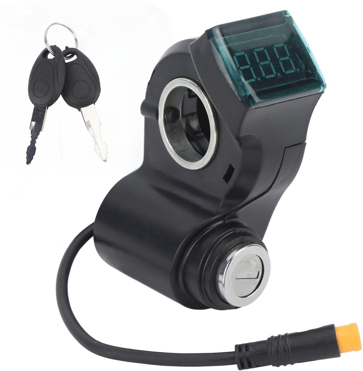 ONF3 - Elektrische Scooter Sleutelschakelaar - Batterij Power Indicator - Veilig en Betrouwbaar - 10 Inch - Ondersteuning voor Onderhoud - Inclu...