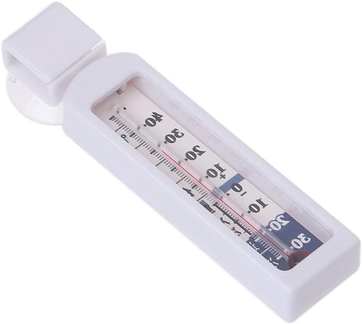 Koelkast Diepvries Thermometer - Temperatuurmeter - Voedsel Vers Houden - Makkelijk Af Te Lezen - -30 tot 50 Graden - Wit