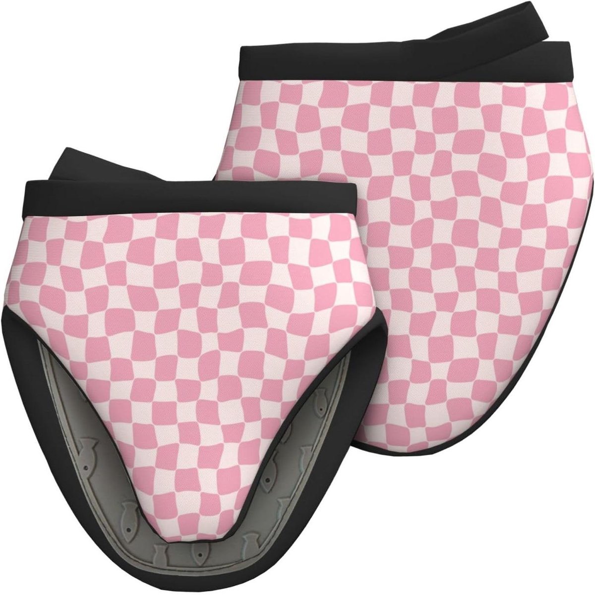 Mini Ovenwanten - Keuken Knijpers - Hitte Beschermen - Hittebestendig Siliconen - 2 Stuks - Roze
