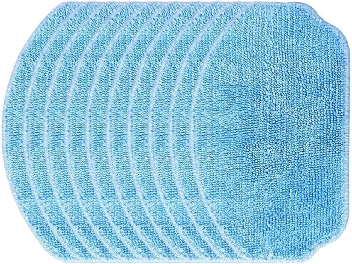Microfiber Mop Doek - Wasbare Pads - Vloeren Reinigen - Herbruikbaar Ontwerp - 4 Stuks - Blauw