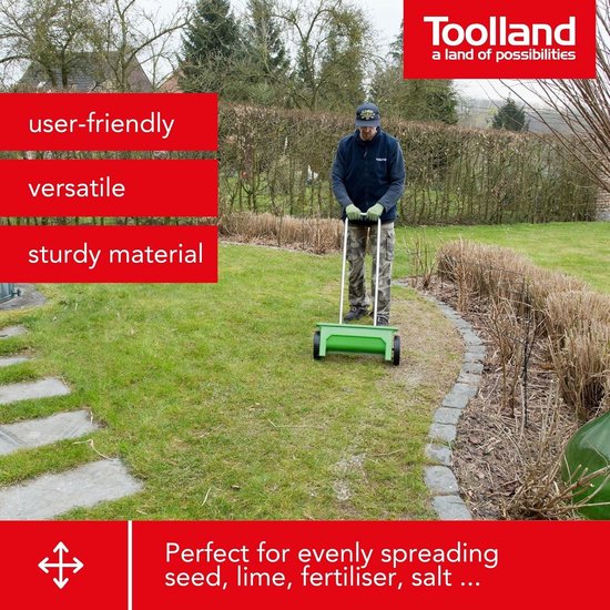 VH Supplies® Strooiwagen - Zoutstrooier - Strooikar - 12L van VH Supplies — afbeelding 2