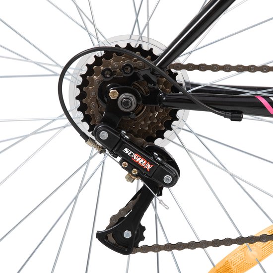 HH HILAND Mountainbike - 26 inch - MTB - 18 Versnellingen - High-Carbon Staal - Heren & Dames van Merkloos — afbeelding 5