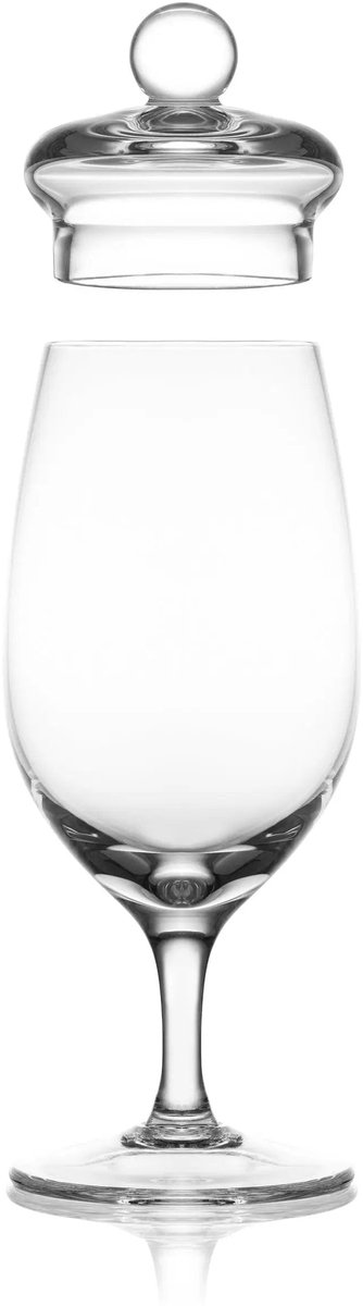 Whiskyglas G200 met deksel – 130 ml – handgemaakt – Amber Glass