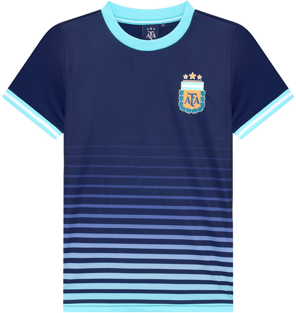Argentinië Uit Shirt Kind - Maat 116 t/m 164 - Voetbalshirt voor Kinderen - Officiële AFA Fanmerchanidse