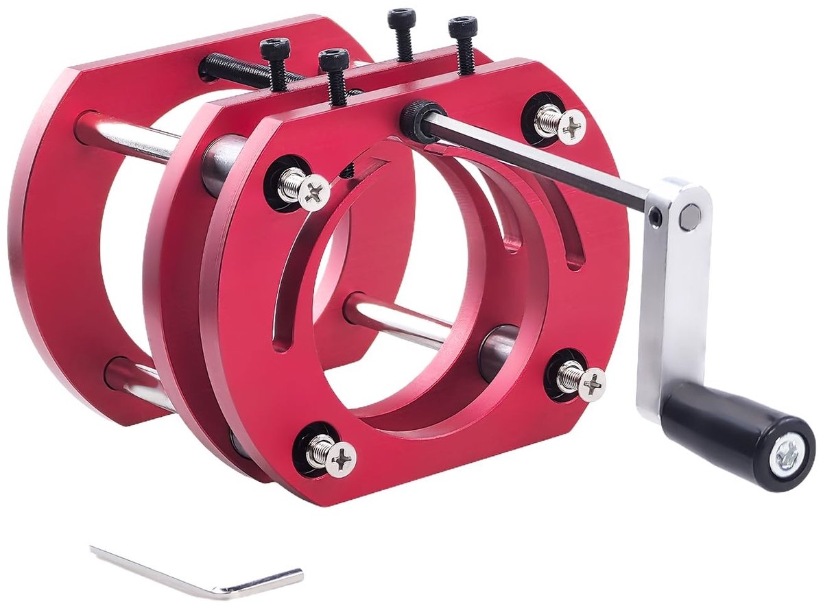 aladdien - Milling Lift Base - 4-Claw Milling Lift - Aluminium Alloy - Lifting Height tot 51mm - Precisie Houtbewerking - Geschikt voor 64-66mm Free..