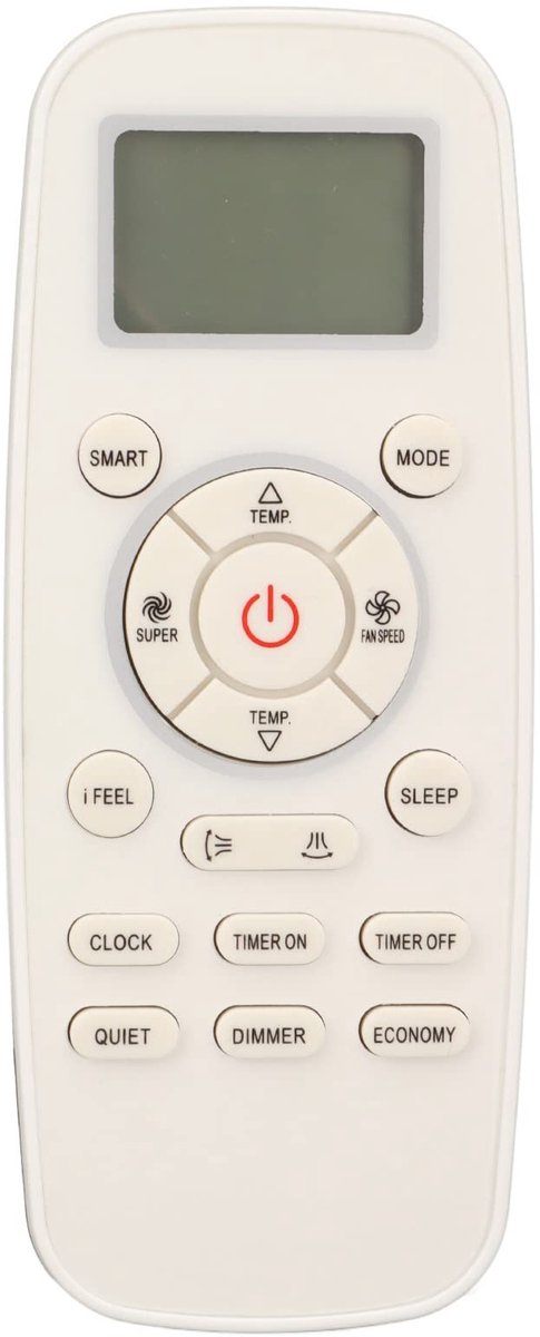 aladdien - Airconditioner-afstandsbediening - Universele Airconditioning-afstandsbediening - Ergonomisch ontwerp - Geschikt voor Hisense Dg11l1 - Ha..