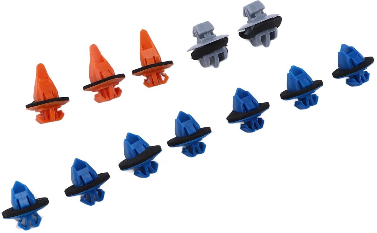 Qiilu Flare Panel Clips voor Prado 120 - 12 Stuks ABS Vervangingsset
