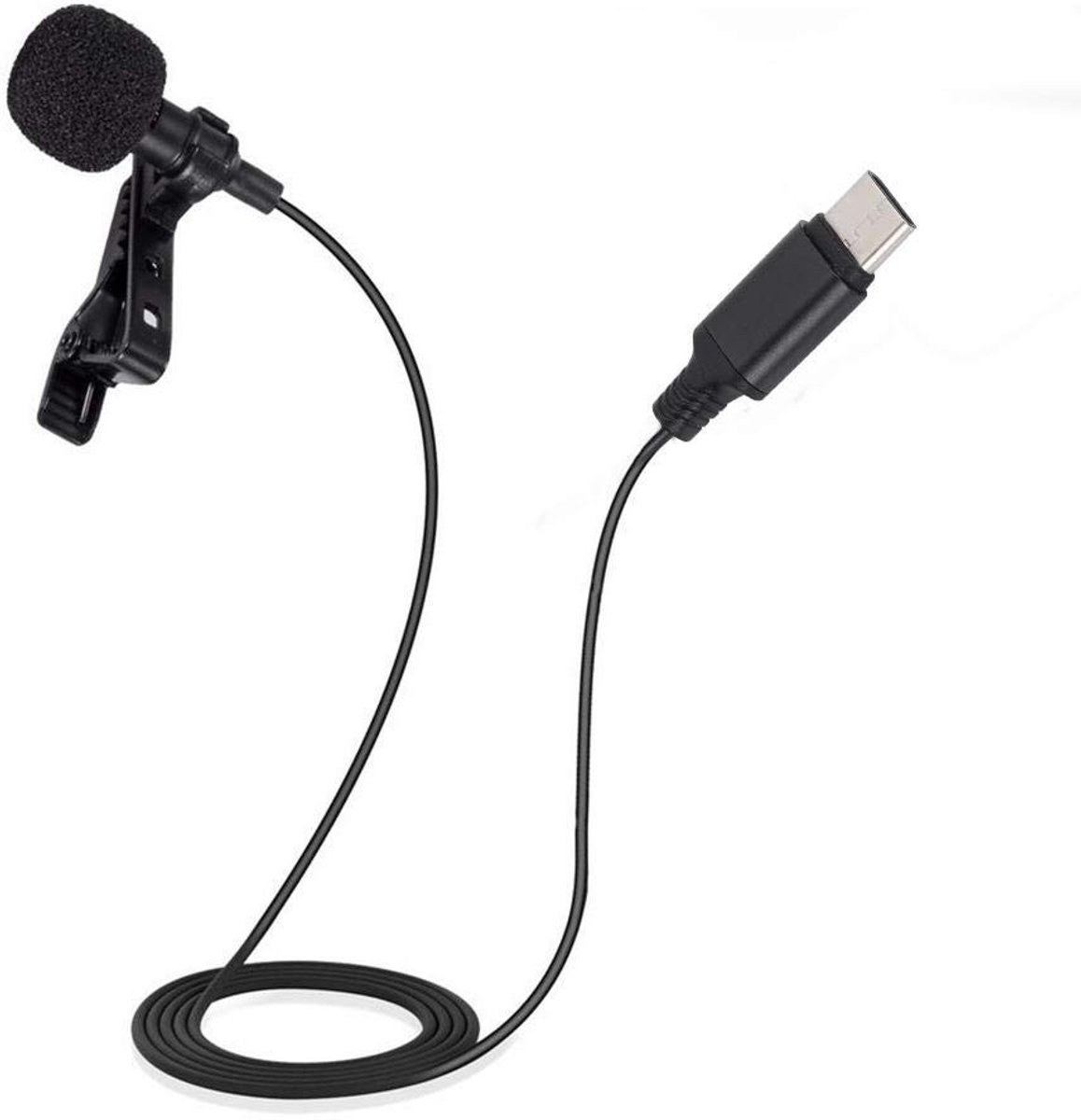 ONF3 - Lavalier Clip-on Microfoon - USB Type-C - Omnidirectionele Opname - Draagbaar - Smartphone Microfoon - Geschikt voor Android