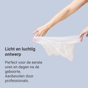 Witte netbroekjes, licht en luchtig ontwerp. Perfect voor na de geboorte.