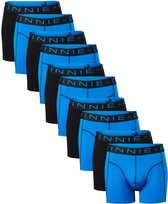 Vinnie-G Boxershorts - 10 stuks - Black / Blue - Maat L - Heren Onderbroeken - Geen irritante Labels - Katoen heren ondergoed