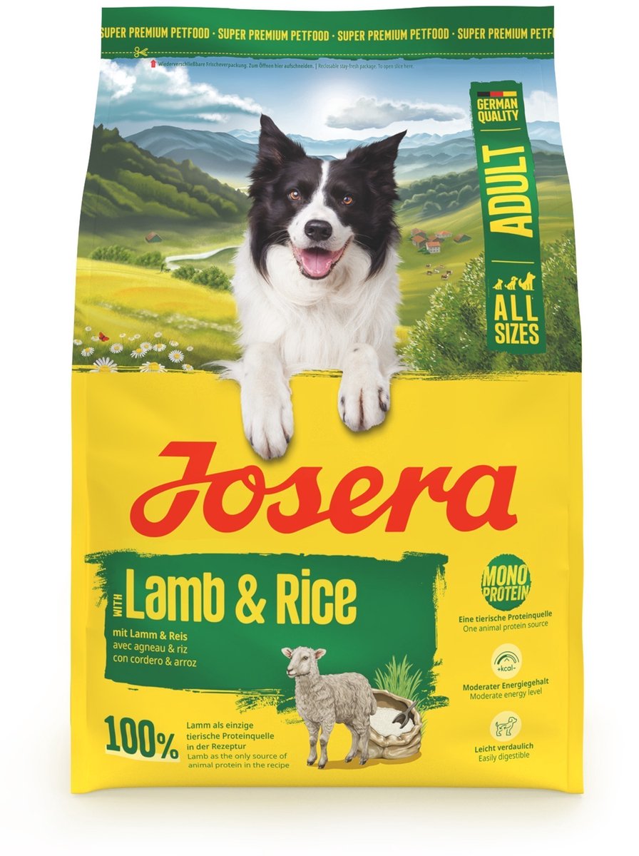 3 kg Josera all sizes adult lamb / rice hondenvoer