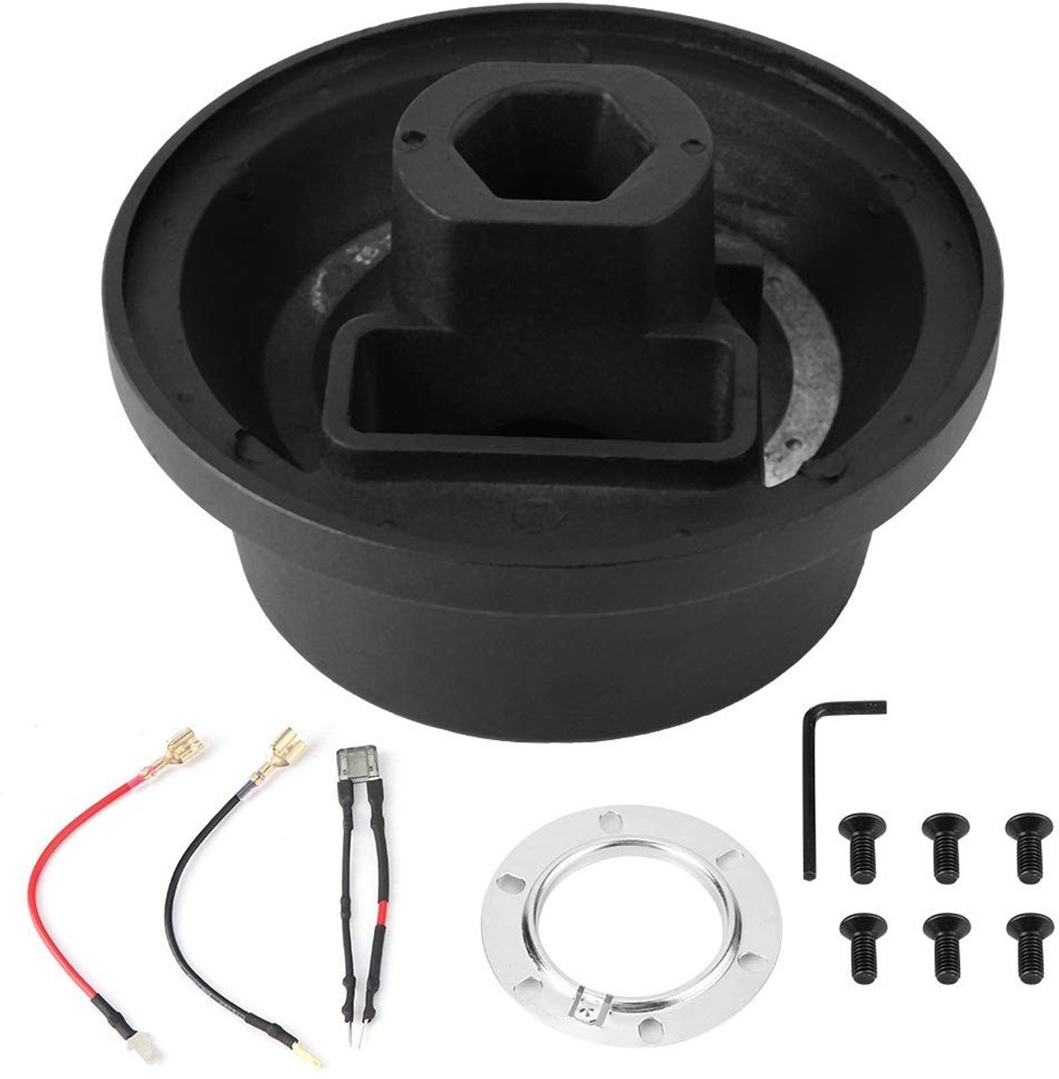 aladdien - Snelle Ontgrendel Kit - Adapter voor Stuurwiel - Geschikt voor Fiesta Focus Mondeo Mustang - Veilig en Eenvoudig - Hoogwaardige Kwaliteit..