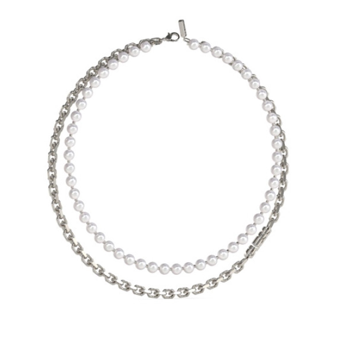 Guess Collier JUMN04062JWSTWIT/U Zilver