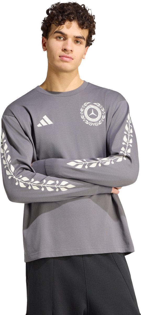 Adidas Performance Mercedes Amg Petronas Formula 1 Team Arrows Longsleeve Unisex Grijs
